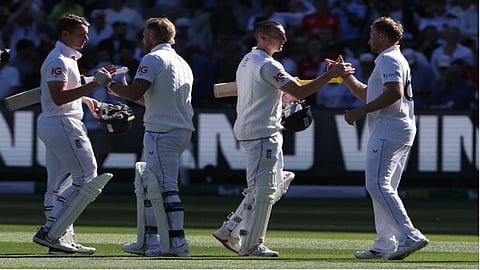 England ends 18-match winless streak in Australia with 4-wicket victory