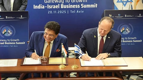 India, Israel teams may meet next month on proposed trade pact