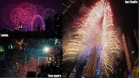 Cities around world welcome 2026 with thunderous fireworks