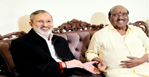 BJP leader Prakash Javadekar meets SNDP Yogam general secretary Vellappally Natesan