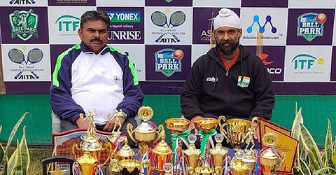 India’s Dhodi (R) bags record 18 ITF World Tennis Masters titles