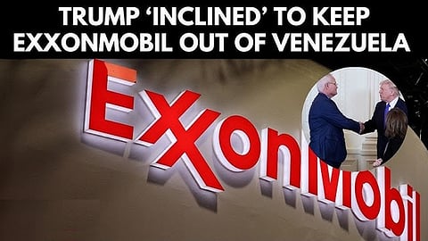 Trump 'inclined' to keep ExxonMobil out of Venezuela