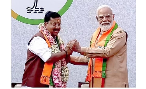 Nitin Nabin takes over as BJP president