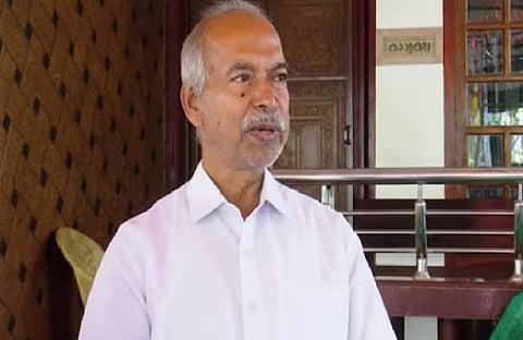 local leader V Kunhikrishnan 