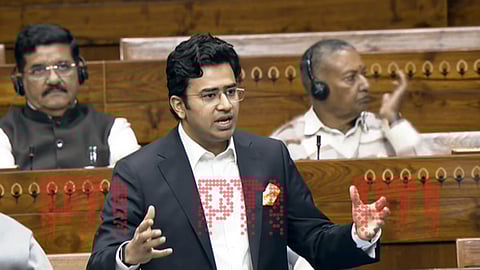 UPA rule a decade of lost opportunities: BJP's Tejasvi Surya in LS