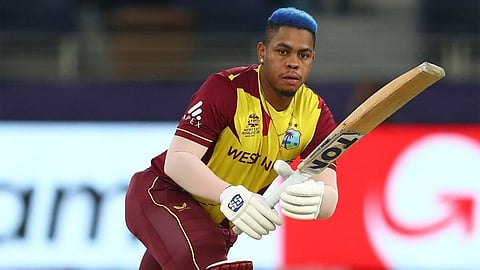Hetmyer's 22-ball fifty powers West Indies to 182/5 after slow start