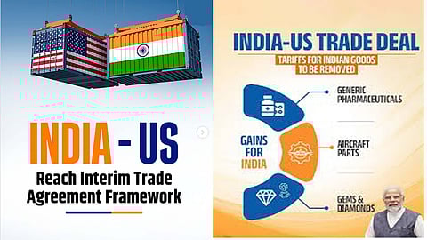 India, US reach framework for interim trade agreement; tariffs on India cut to 18%