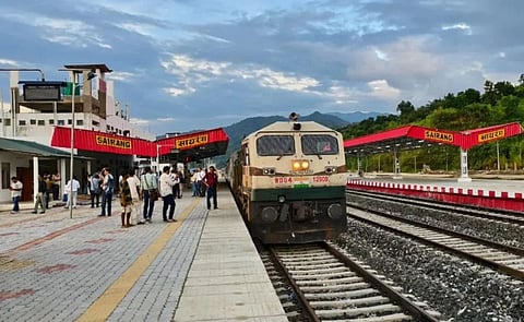New Sairang-Silchar train service inaugurated