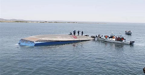 Passenger ferry capsizes on Nile River in Sudan, at least 15 dead