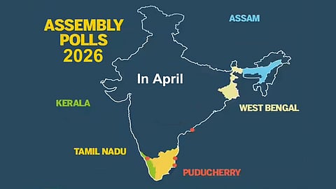 Polls schedule announcement for 4 states, 1 UT likely in mid-March