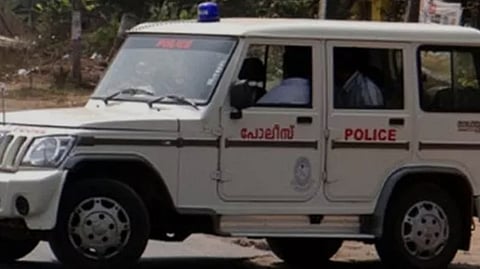 Kerala police vehicle