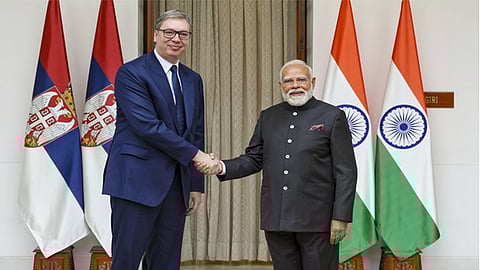 PM Modi, Serbian President discuss ways to deepen cooperation 