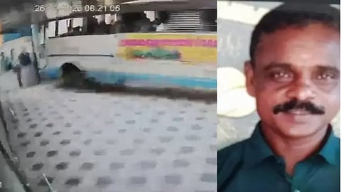 KSRTC bus rams into shop after driver suffers cardiac arrest in Alappuzha