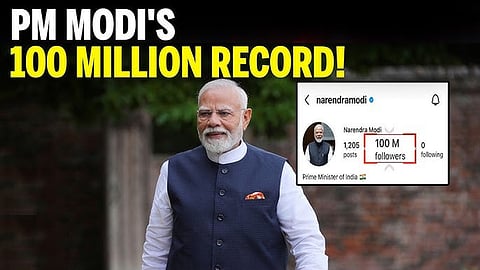 PM Modi becomes most followed world leader on Instagram