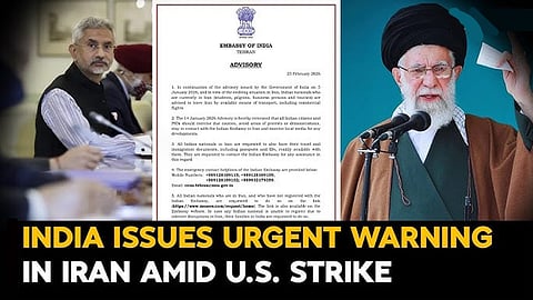 Indian Embassy in Iran advises nationals to 'stay indoors' 