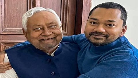 Nitish''s son Nishant (R) likely to join JD(U) on Sunday 