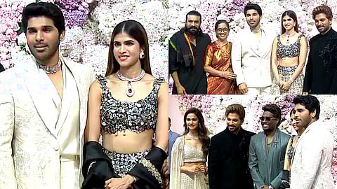 Allu Sirish marries Nayanika in Hyderabad 