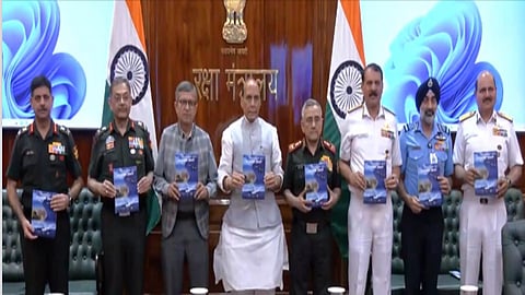 Rajnath unveils vision document to boost  Indian military's capabilities