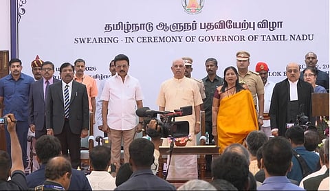 Rajendra Vishwanath Arlekar sworn in as Governor of Tamil Nadu