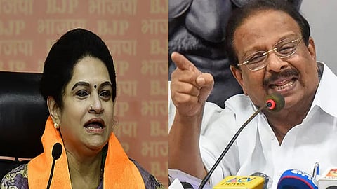 BJP leader Padmaja invites Cong leader K Sudhakaran to join her party