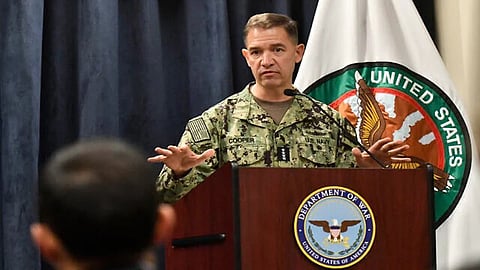 US Central Command leader says Iran campaign is 'ahead or on plan'