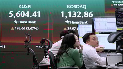 Global shares rebound after Trump hints at possible end to Iran war