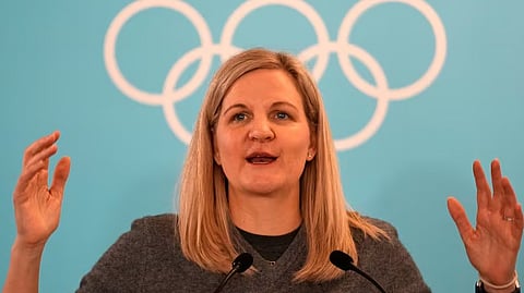 IOC president Kirsty Coventry