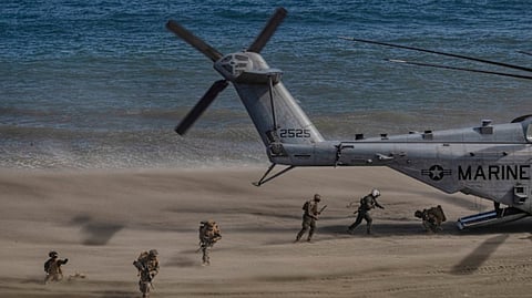 US Marines arrive in West Asia