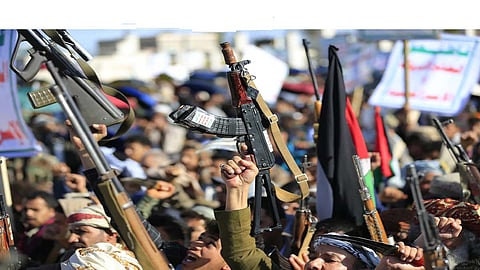 Iranian-backed Houthi rebels - Representative images
