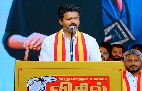 TN polls: Vijay releases list of TVK candidates, leader to contest from Perambur, Trichy East