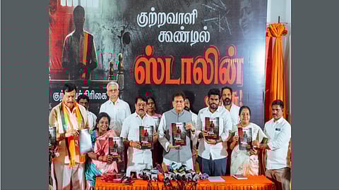 BJP releases "chargesheet" against DMK alleging scams, unfulfilled promises