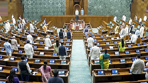 Indian Parliament in session