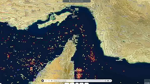 Chart shows Iran may have put sea mines in Strait of Hormuz