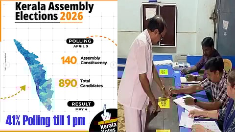 Kerala polls: Nearly 50 per cent voter turnout recorded by 1 pm