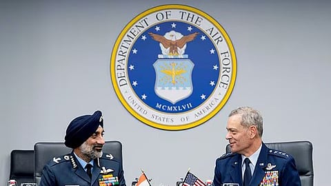 IAF chief discusses defence ties with his US counterpart