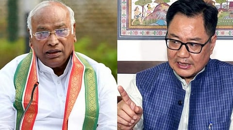 Kharge, Rijiju