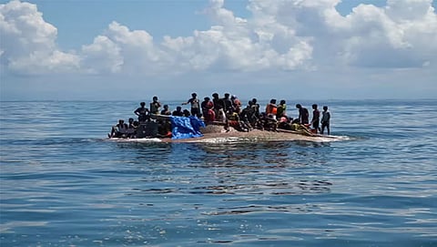 Boat carrying 250 people, including Rohingya and Bangladeshis, sinks in Andaman Sea