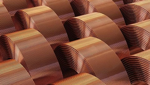 Copper futures gain on higher spot demand