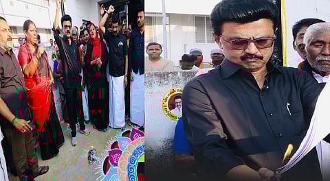 Stalin burns copy of delimitation bill, terms it 'black law'