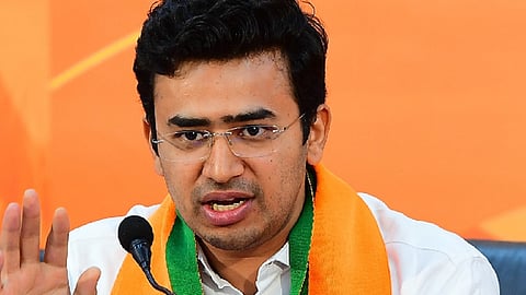 BJP leader Tejasvi Surya