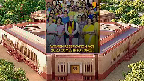 Women Reservation Act 2023 comes into force ahead of voting