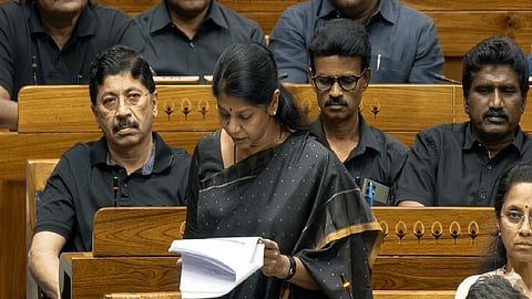 DMK's Kanimozhi hits back at PM, says black is colour of goddess Kali