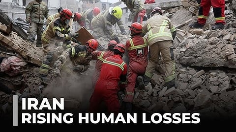 Over 3,300 people have died in Iran during war