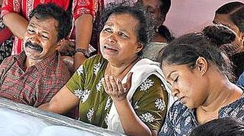 BDS student suicide case- Father, mother and sister of Nithin Raj