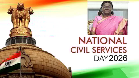 President Droupadi Murmu greeted civil servants on Civil Services Day