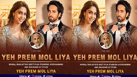 Ayushmann Khurrana, Sharvari's 'Yeh Prem Mol Liya' to hit theatres on Nov 27 