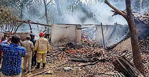 Thrissur Mundathikode blast site