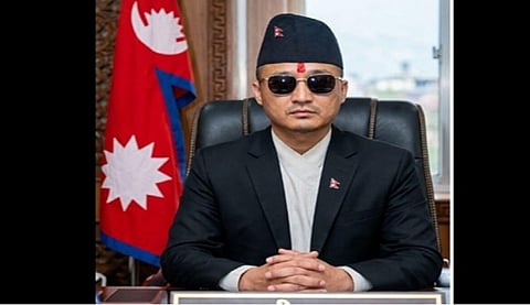 Nepal Home Minister Sudan Gurung 