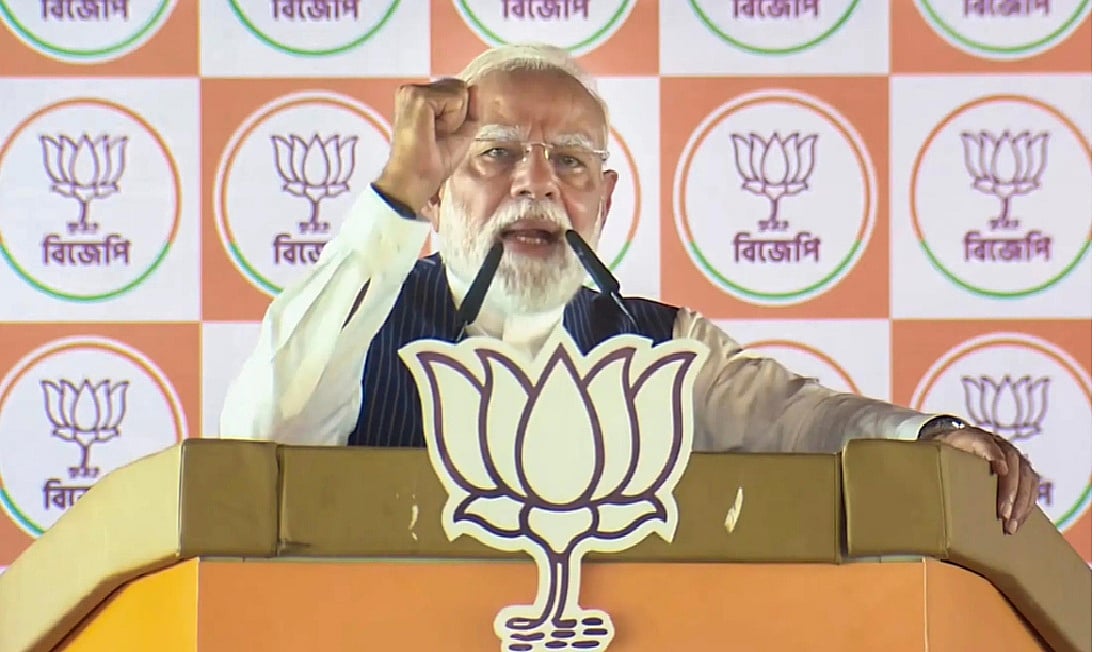 Phase-1 polling signals beginning of end for TMC, says Narendra Modi; Mamata Banerjee takes a dig at him over boat ride: 