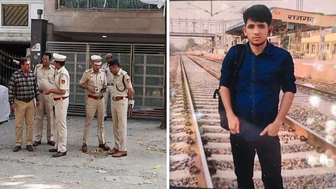 A ccused, Rahul Meena (R)